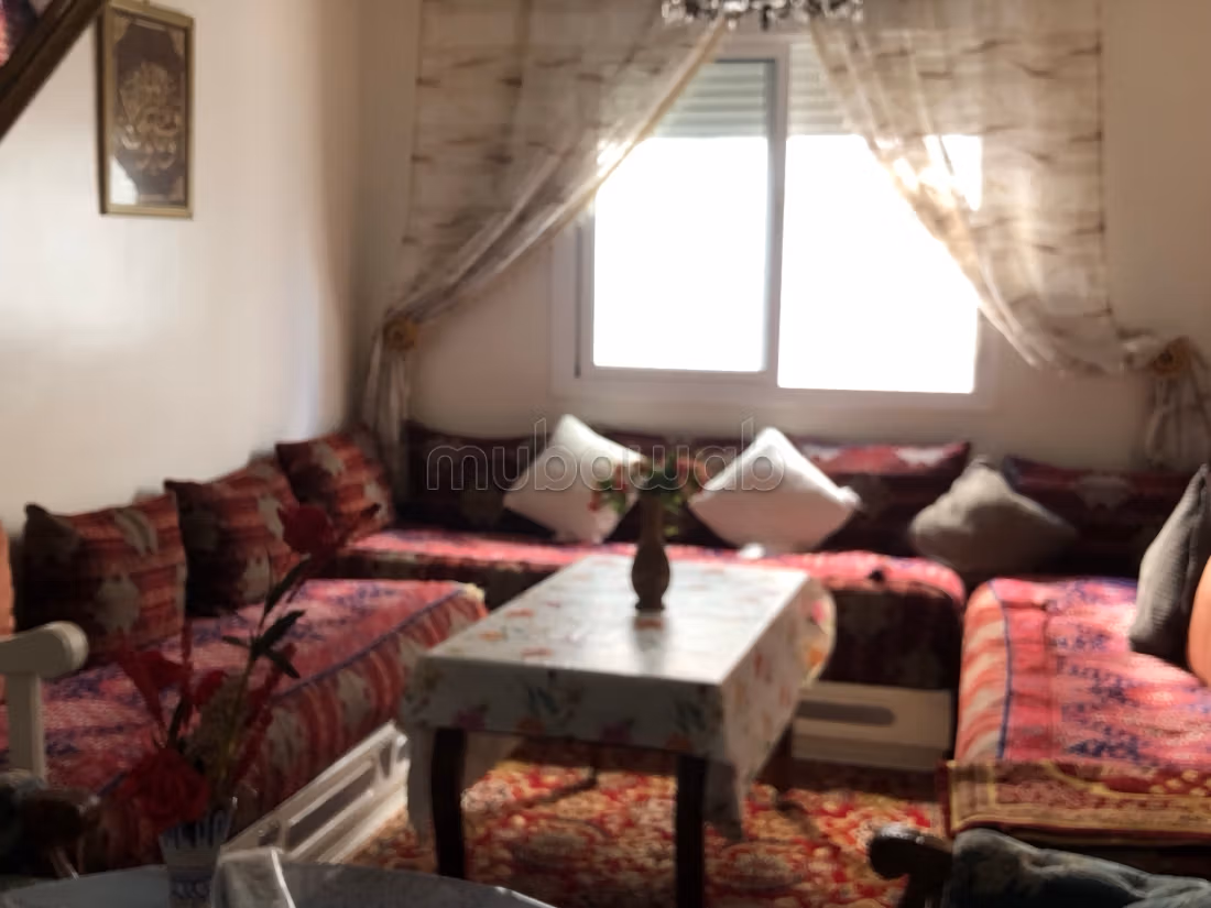 Appartement à louer à Mohajidine. Superficie totale de 65 m². Meublé — 6