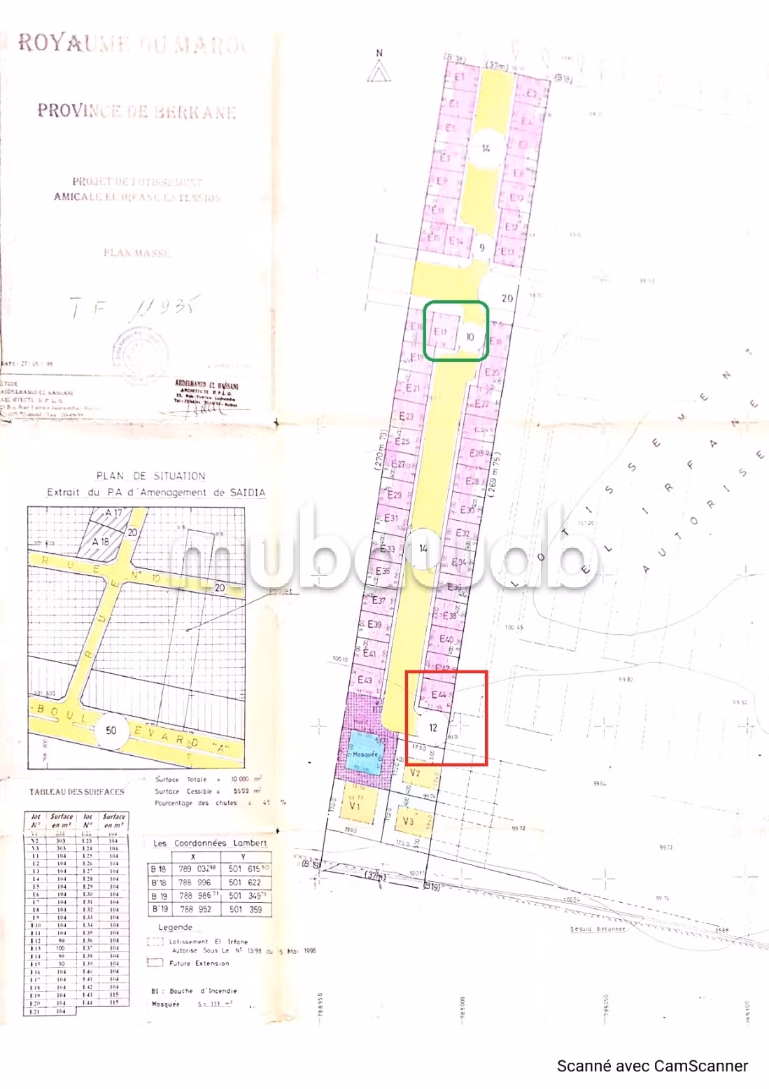 Perceel Grond Te Koop 11 m² in Saidia