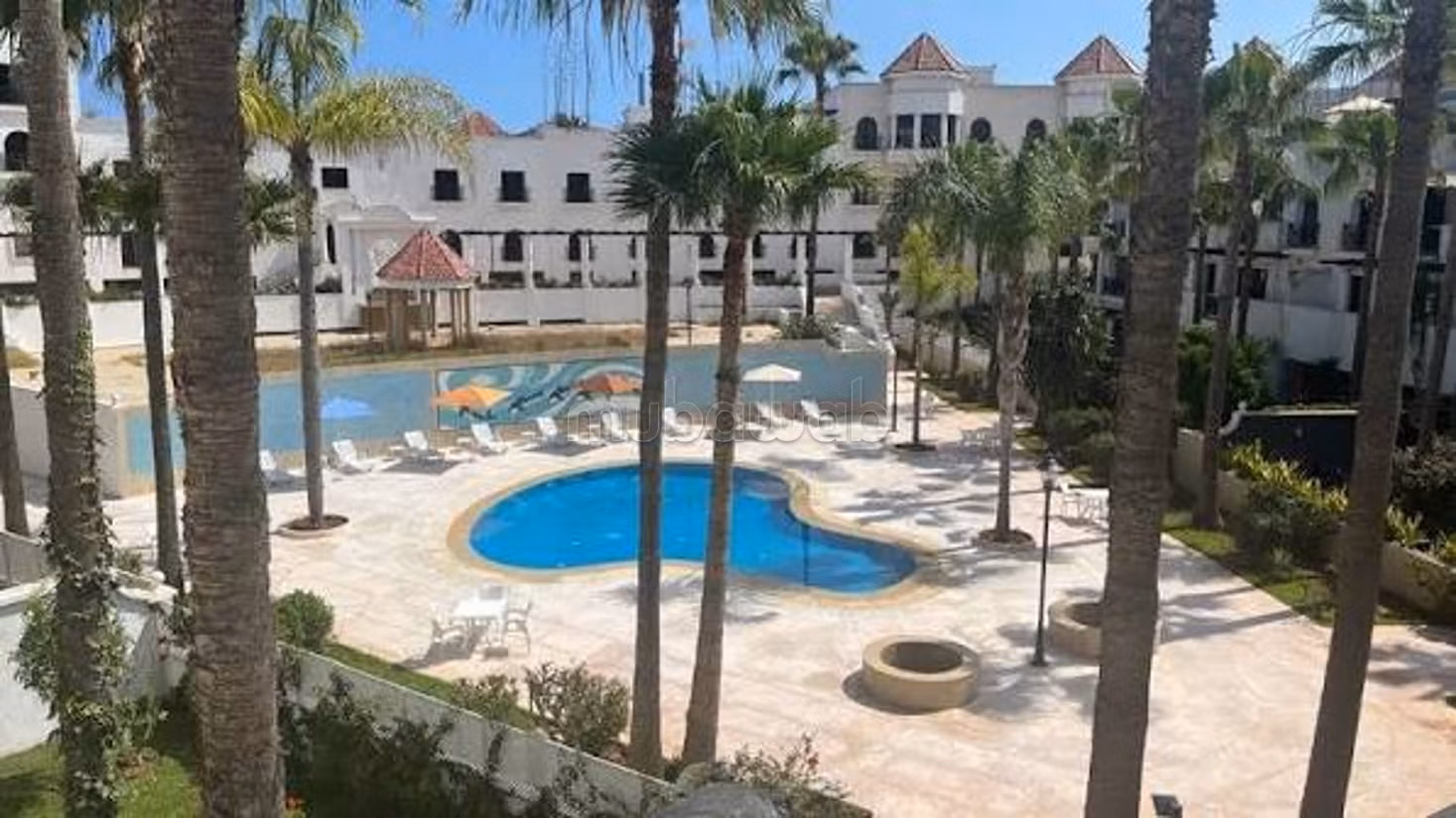 Appartement en location à Ain Diab.
Meublé — 3