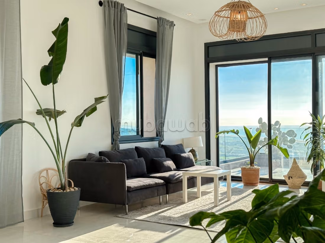 Villa for rent in Mediouna. Area 1200 m². Exceptional sea view, central heating