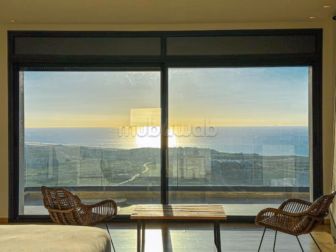 Villa for rent in Mediouna. Area 1200 m². Exceptional sea view, central heating
