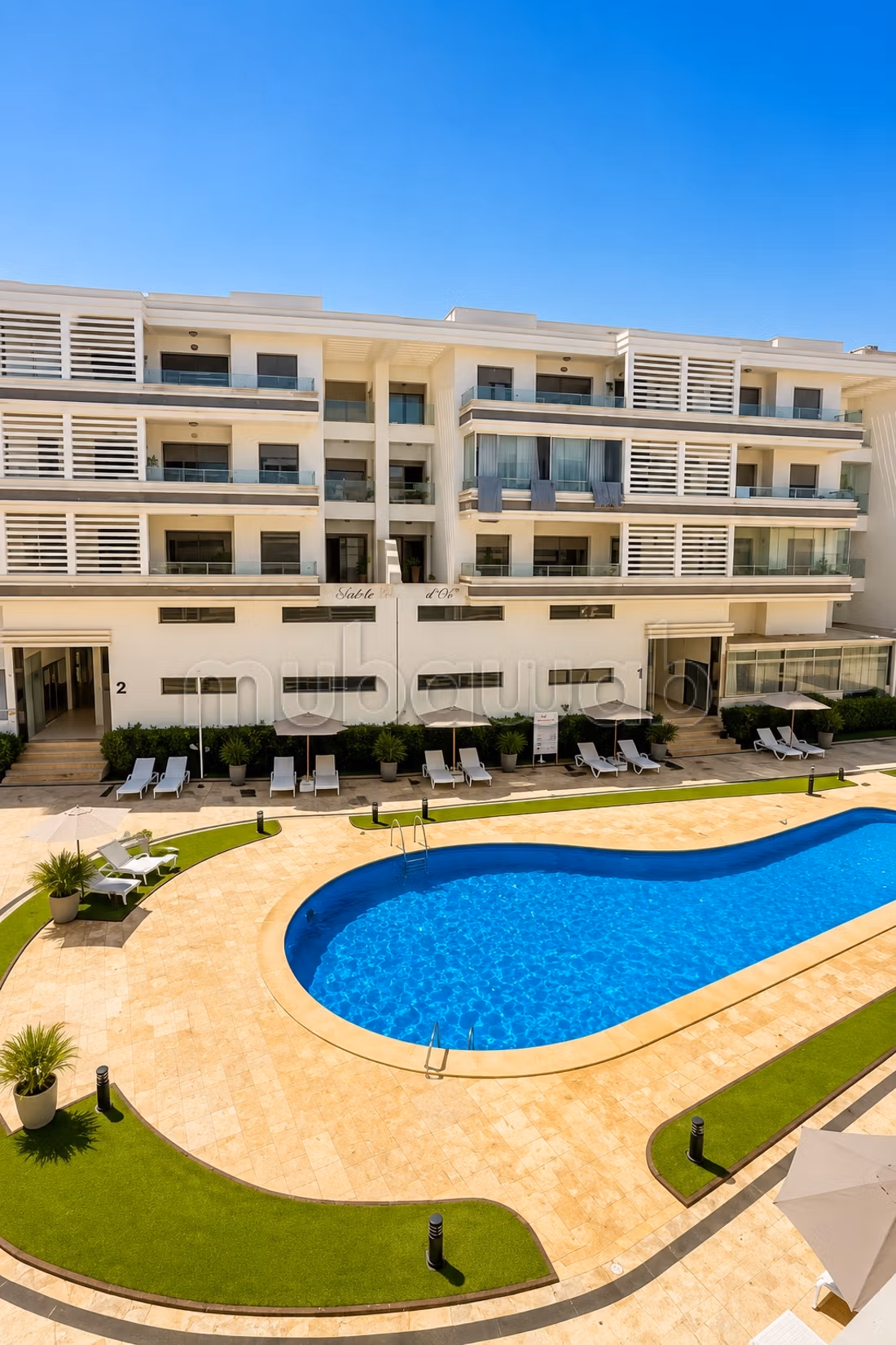 Favorite at EL MANSOURIA 2 BEDROOMS & LARGE BALCONY Pool View