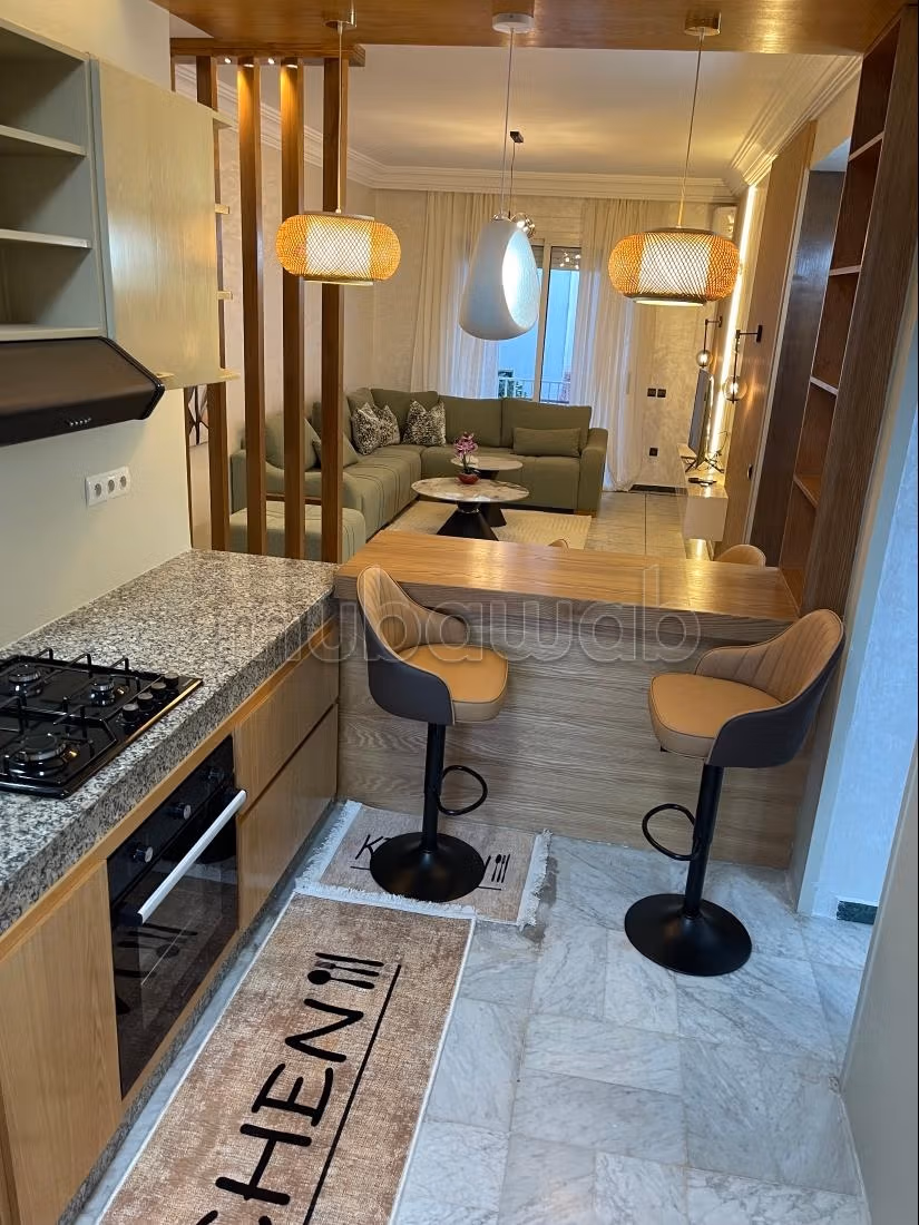 Luxueux appart rénové meublé avc élégance — 2