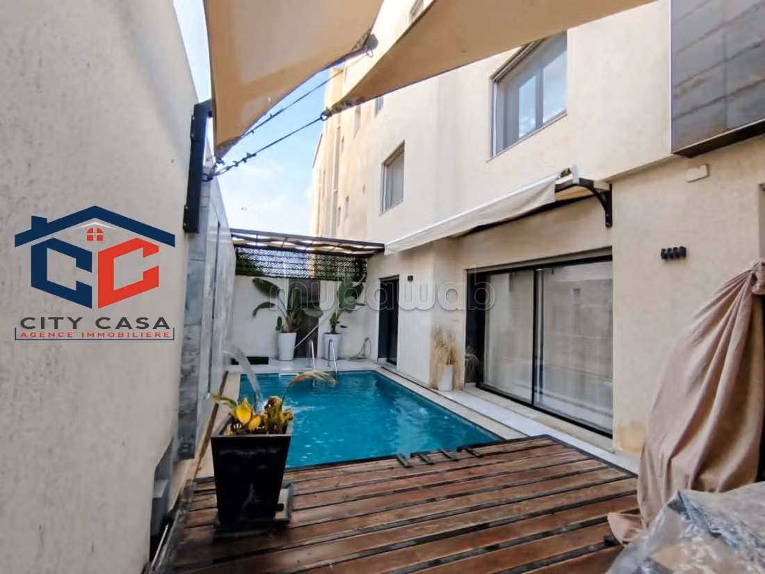Triplex with pool at AFH2 Mrezga Nabeul