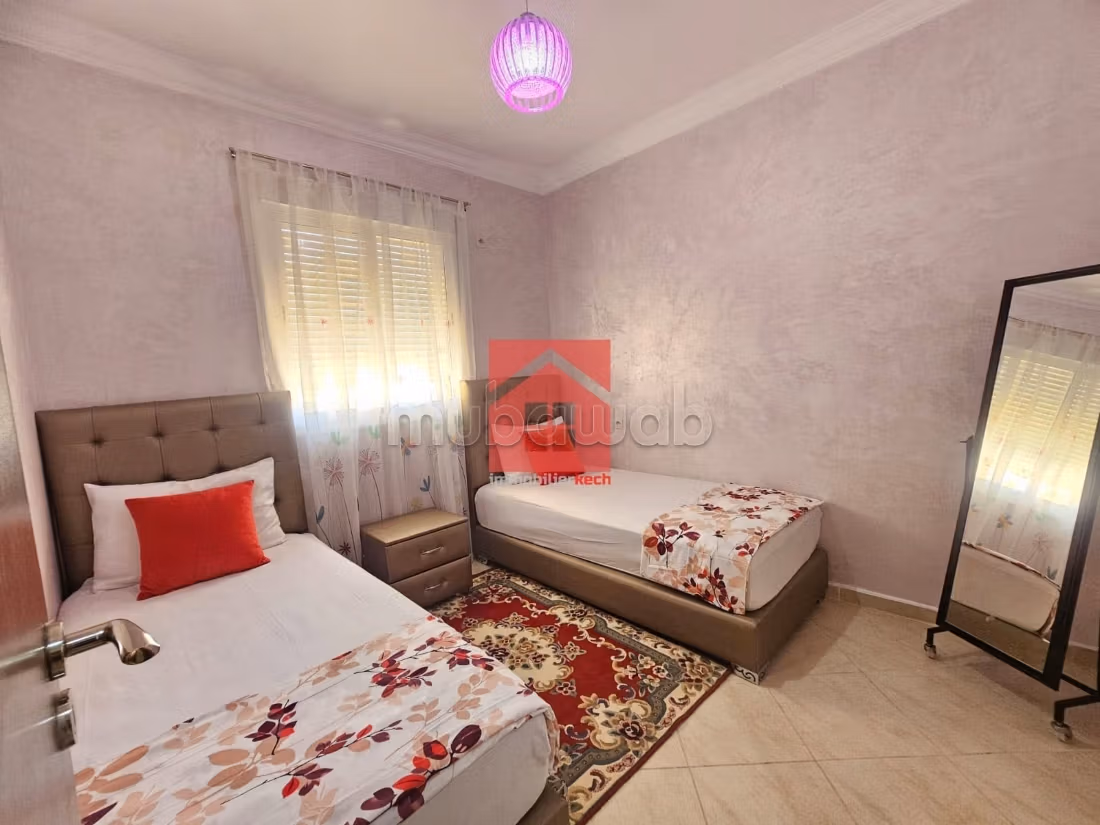 New Appart Meuble avec balcon a Marrakech