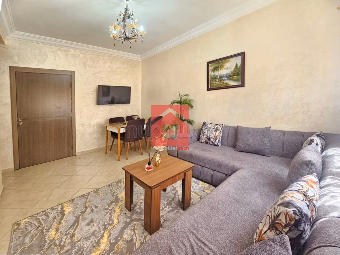 New Appart Meuble avec balcon a Marrakech
