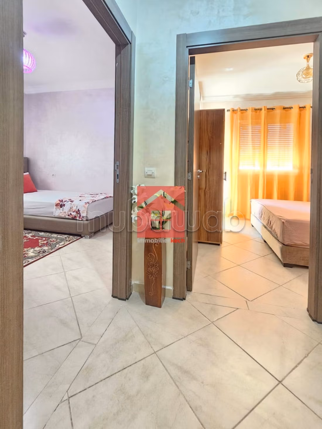 New Appart Meuble avec balcon a Marrakech
