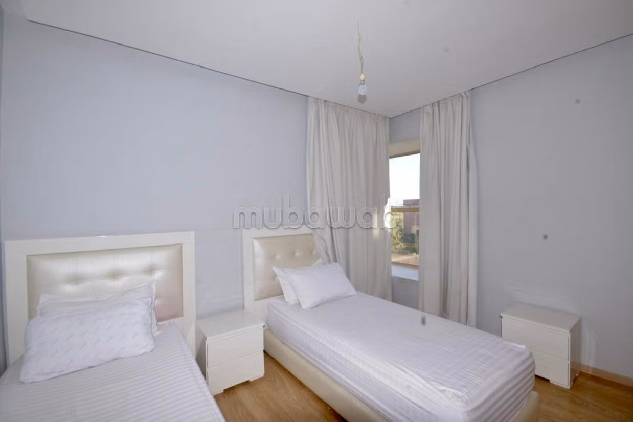 Superbe appartement à louer à Agdal. Surface totale 110 m². Bien meublé — 4