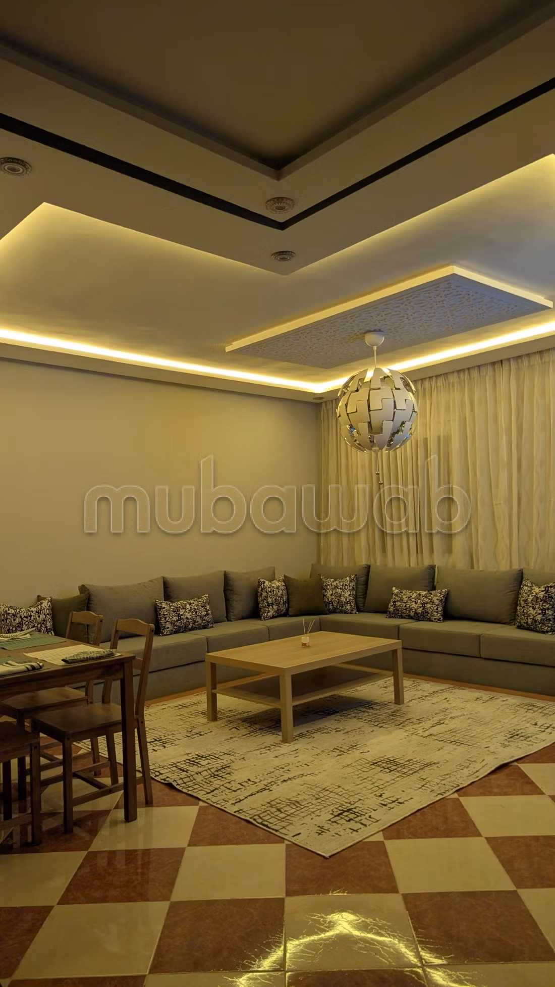 Mooi appartement te koop in Chefchaouen. Totale oppervlakte 100 m². Gemeubileerd