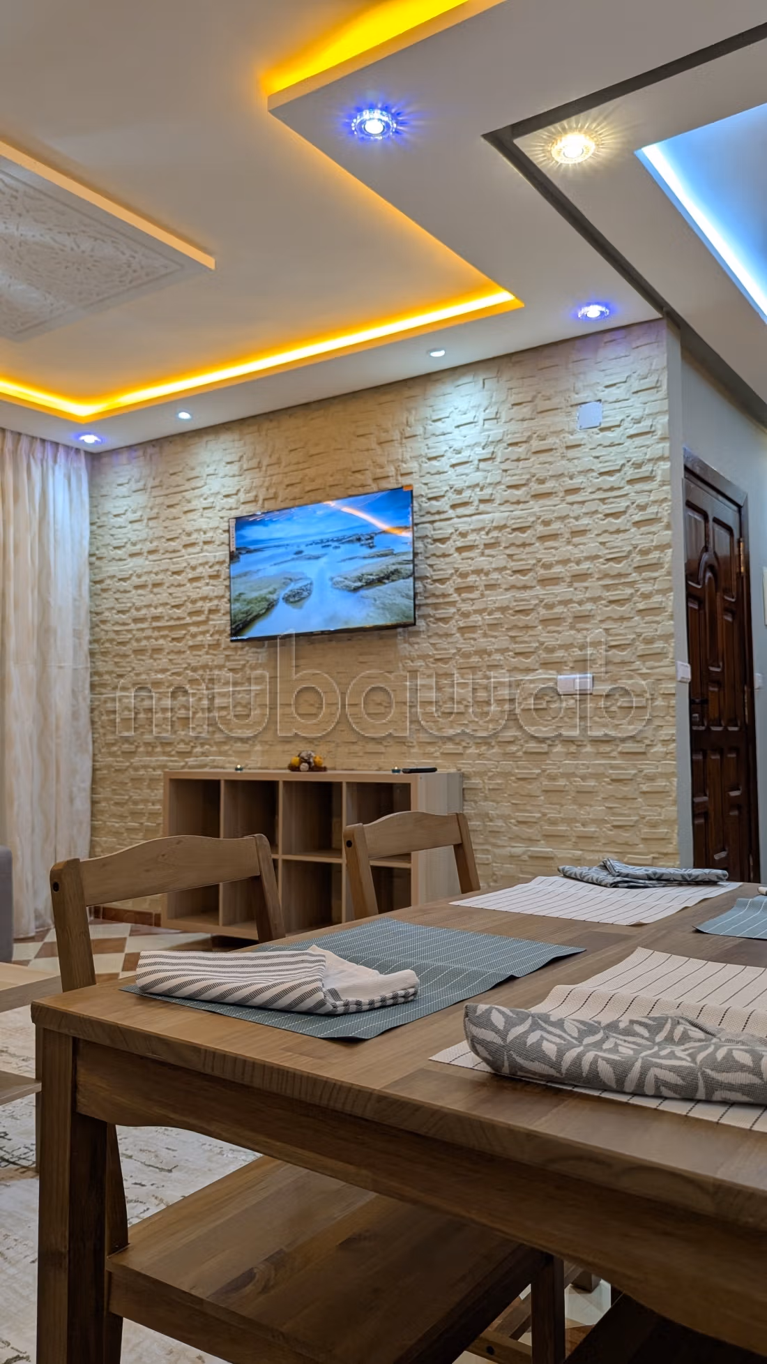 Mooi appartement te koop in Chefchaouen. Totale oppervlakte 100 m². Gemeubileerd