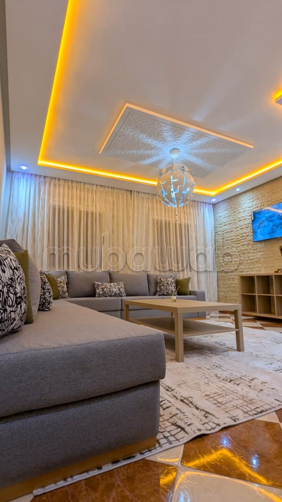 Mooi appartement te koop in Chefchaouen. Totale oppervlakte 100 m². Gemeubileerd