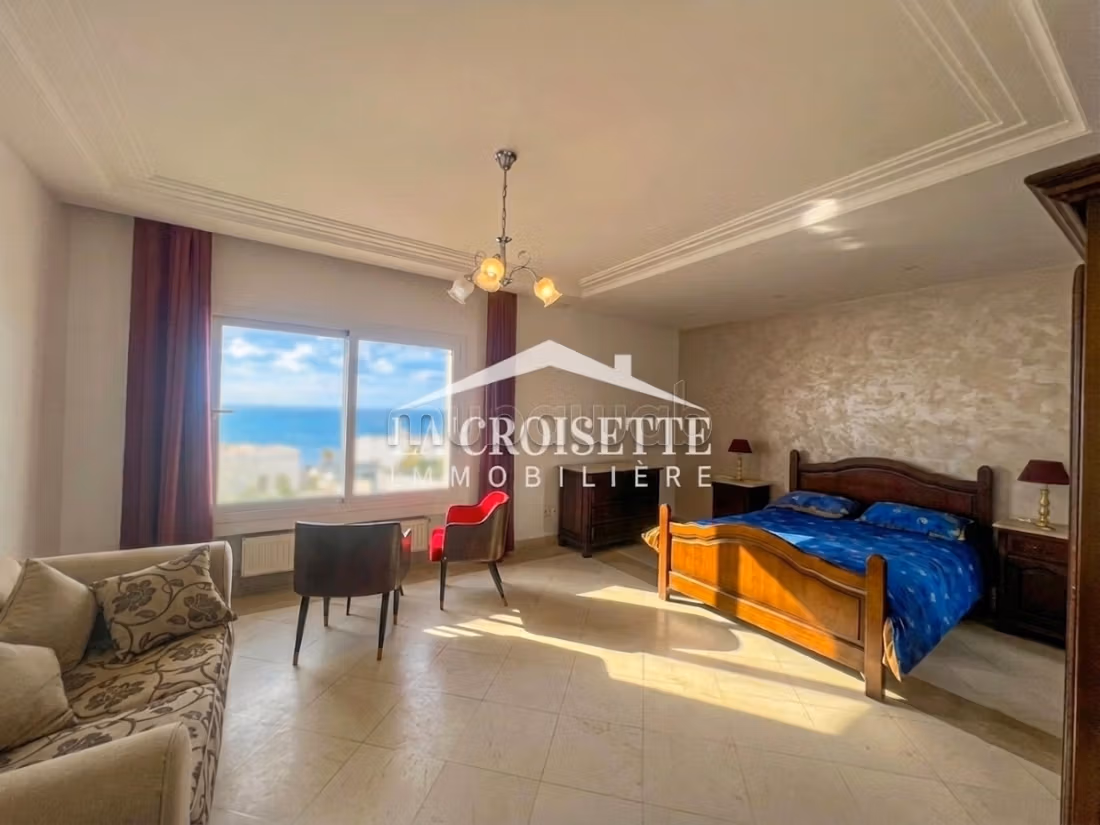 Villa arredata con vista mare S3 a Gammarth