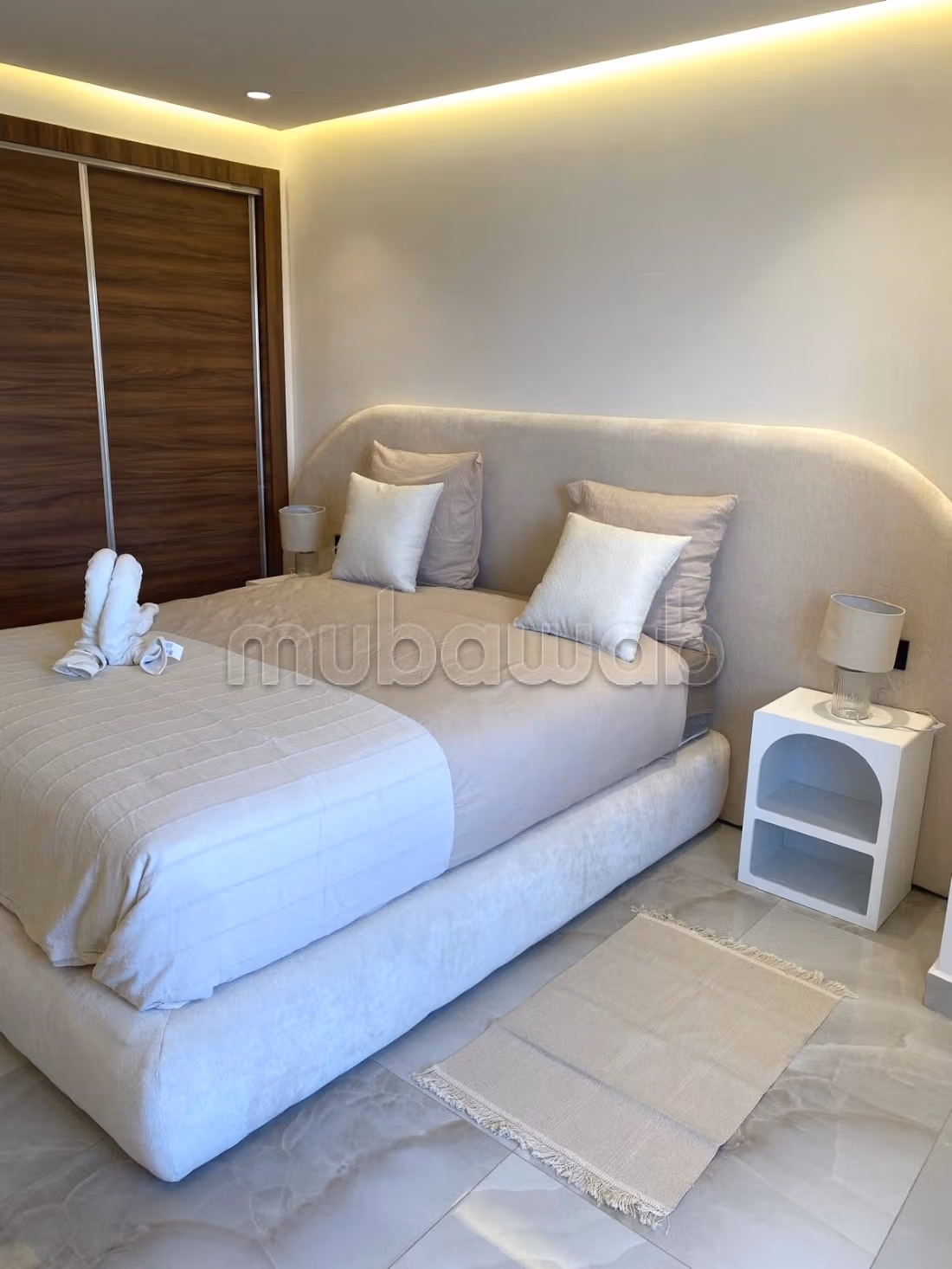 Appartement à louer à Guéliz. Surface totale 54 m². Meublé — 3