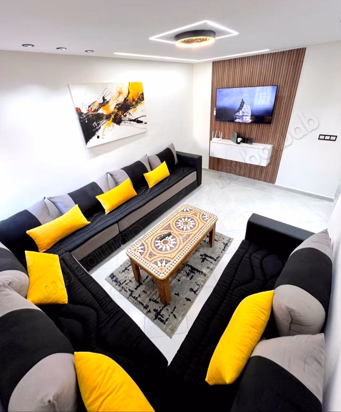Te huur met mooi uitzicht op de zee AGADIR, goed uitgerust, gratis parkeren