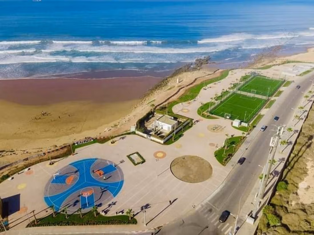 Te huur met mooi uitzicht op de zee AGADIR, goed uitgerust, gratis parkeren