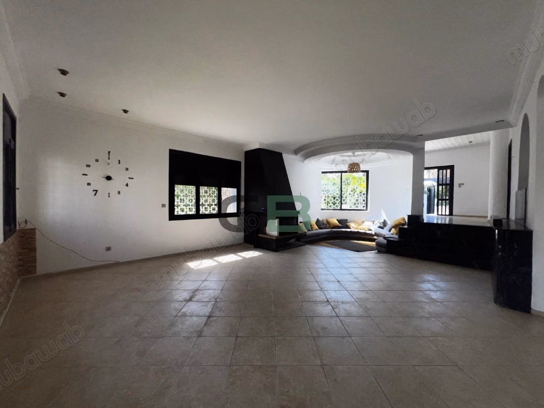 Villa AinDiab ext, 4 chambres Jardin/piscine Hammam