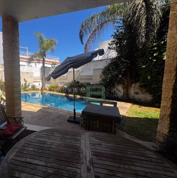 Villa AinDiab, 4 camere Giardino/piscina Hammam