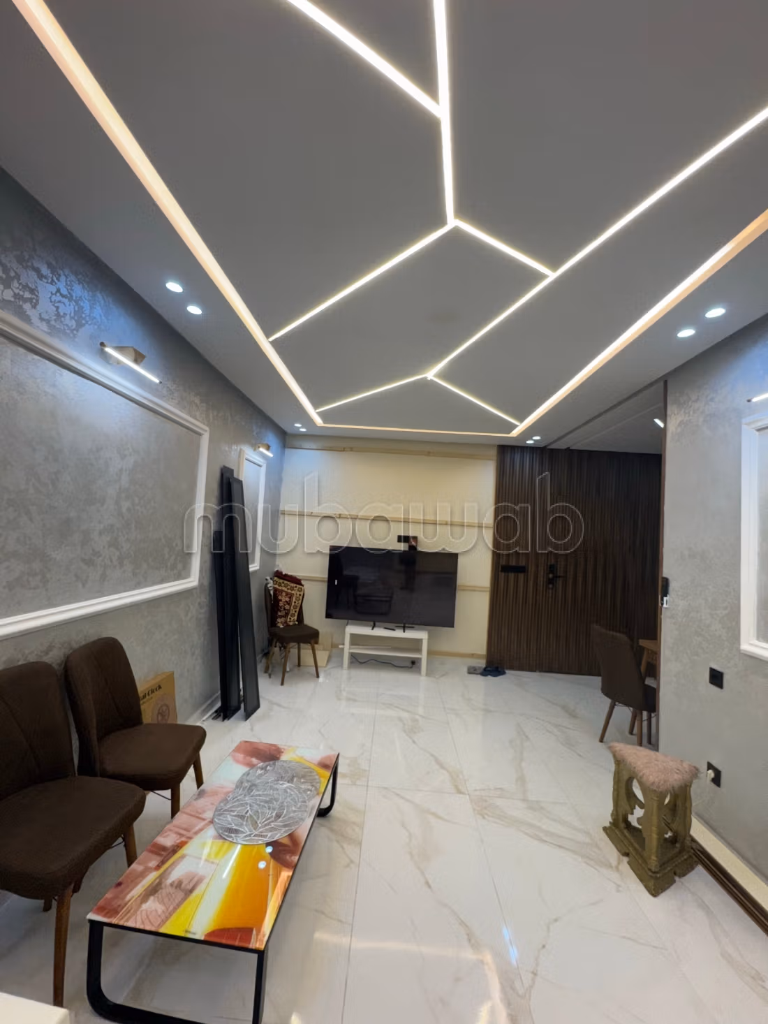 Maison à la vente à Sidi Allal El Bahraoui. 
Surface de 80 m². 
Cuisine bien équipée