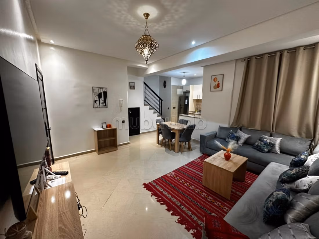 Jolie Duplex meublé à Allal fassi près Marjane — 5