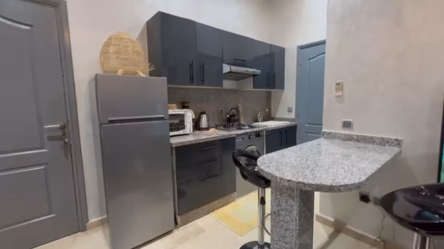 Affitto di un appartamento a Guéliz. 1 camera da letto. Arredato