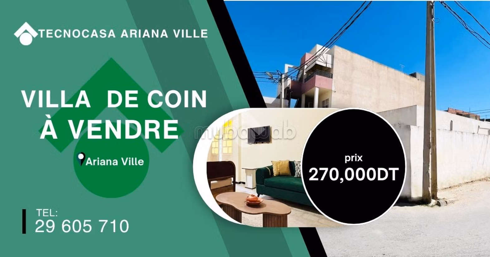 Villa jumelée en vente