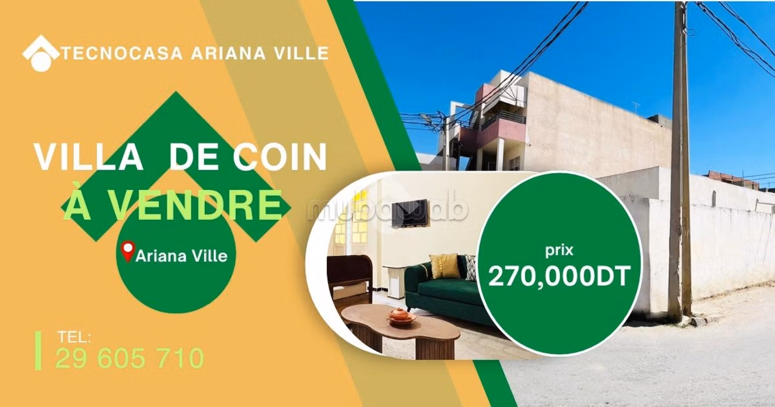 Villa jumelée en vente
