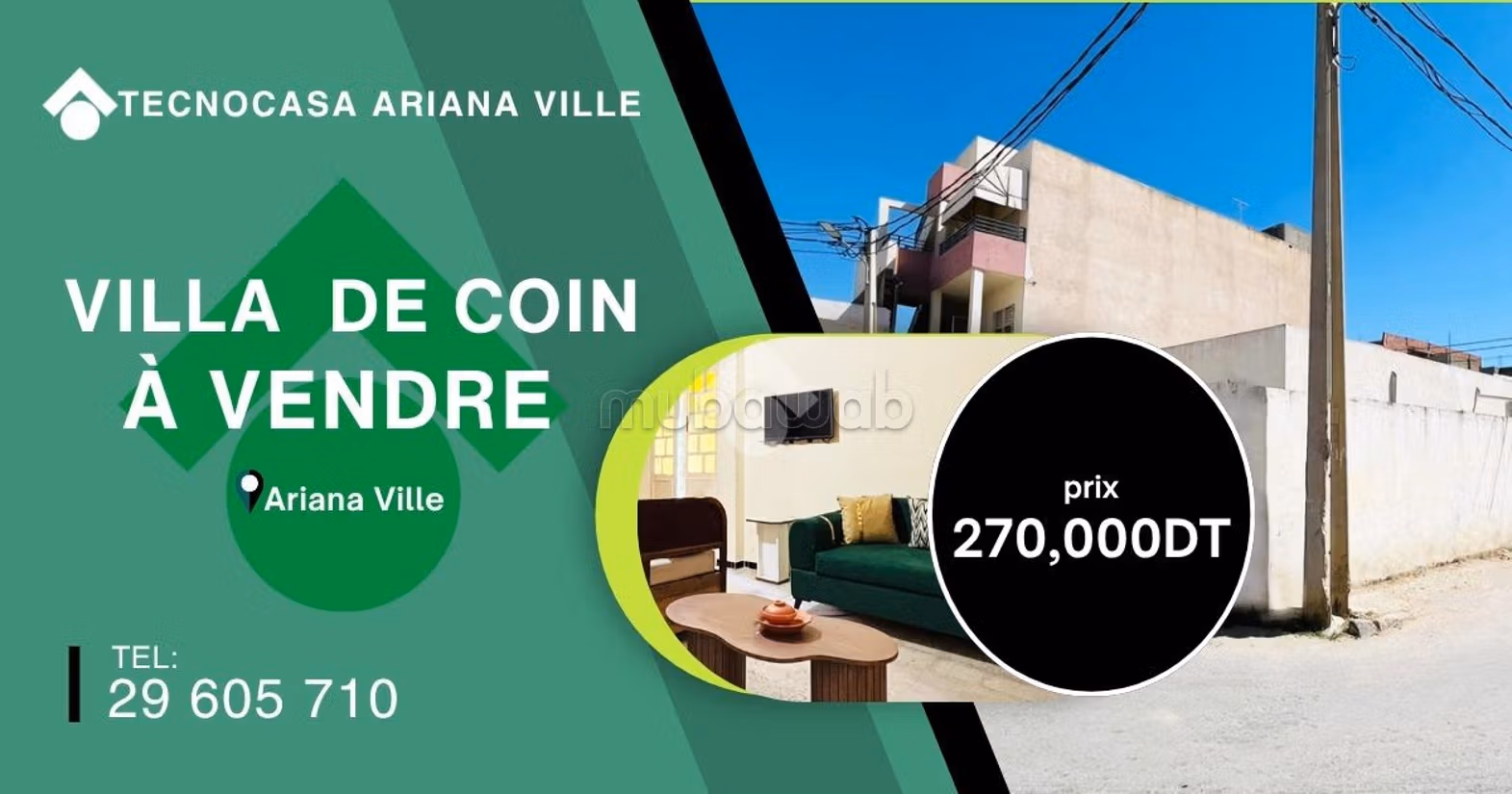 Villa jumelée en vente