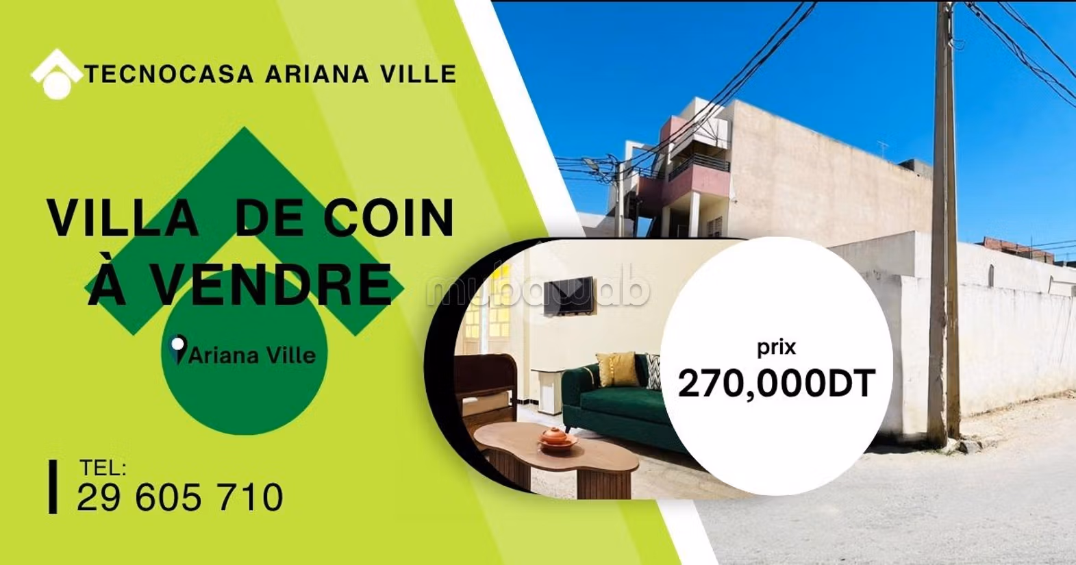 Villa jumelée en vente