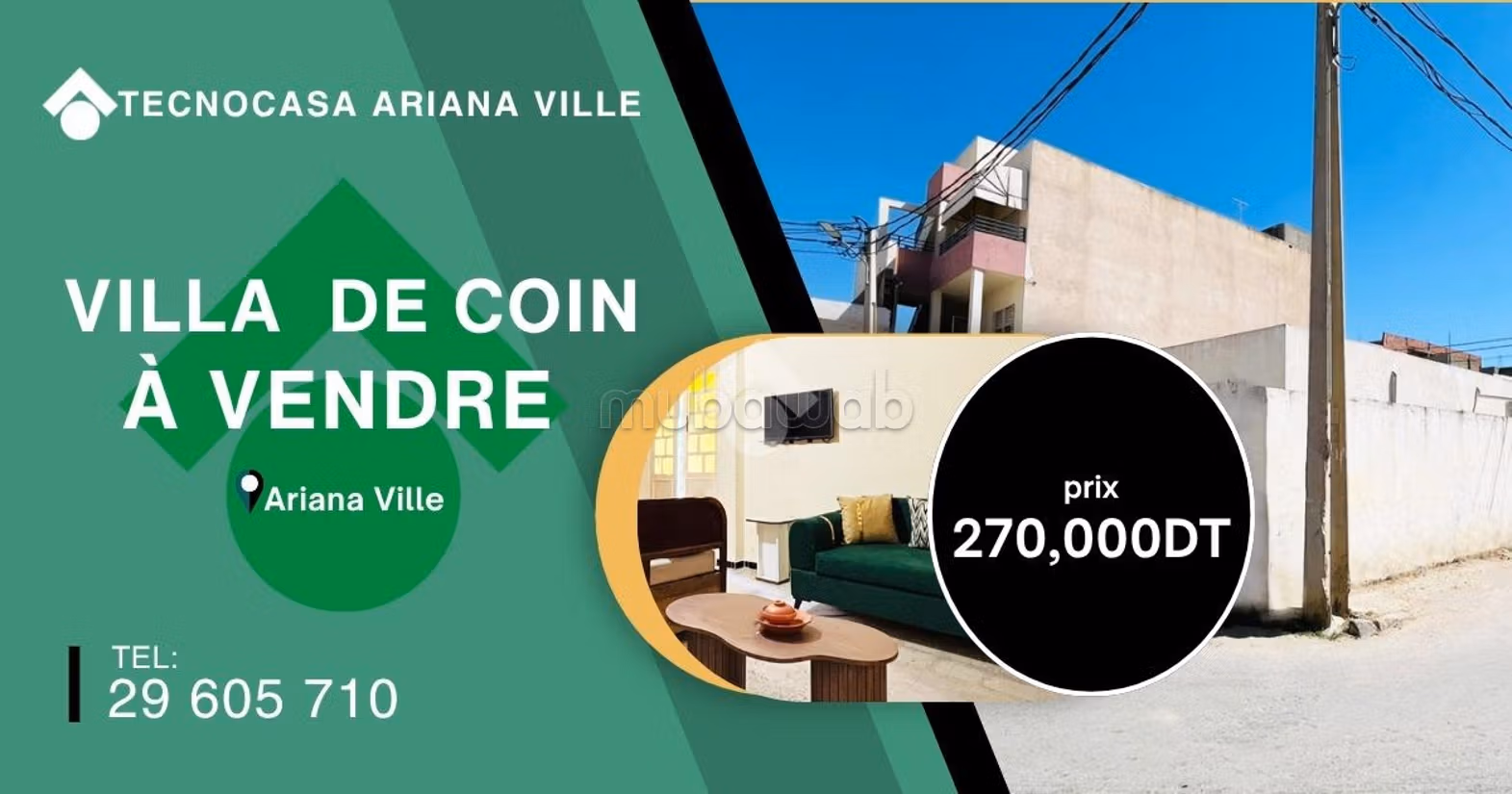 Villa jumelée en vente