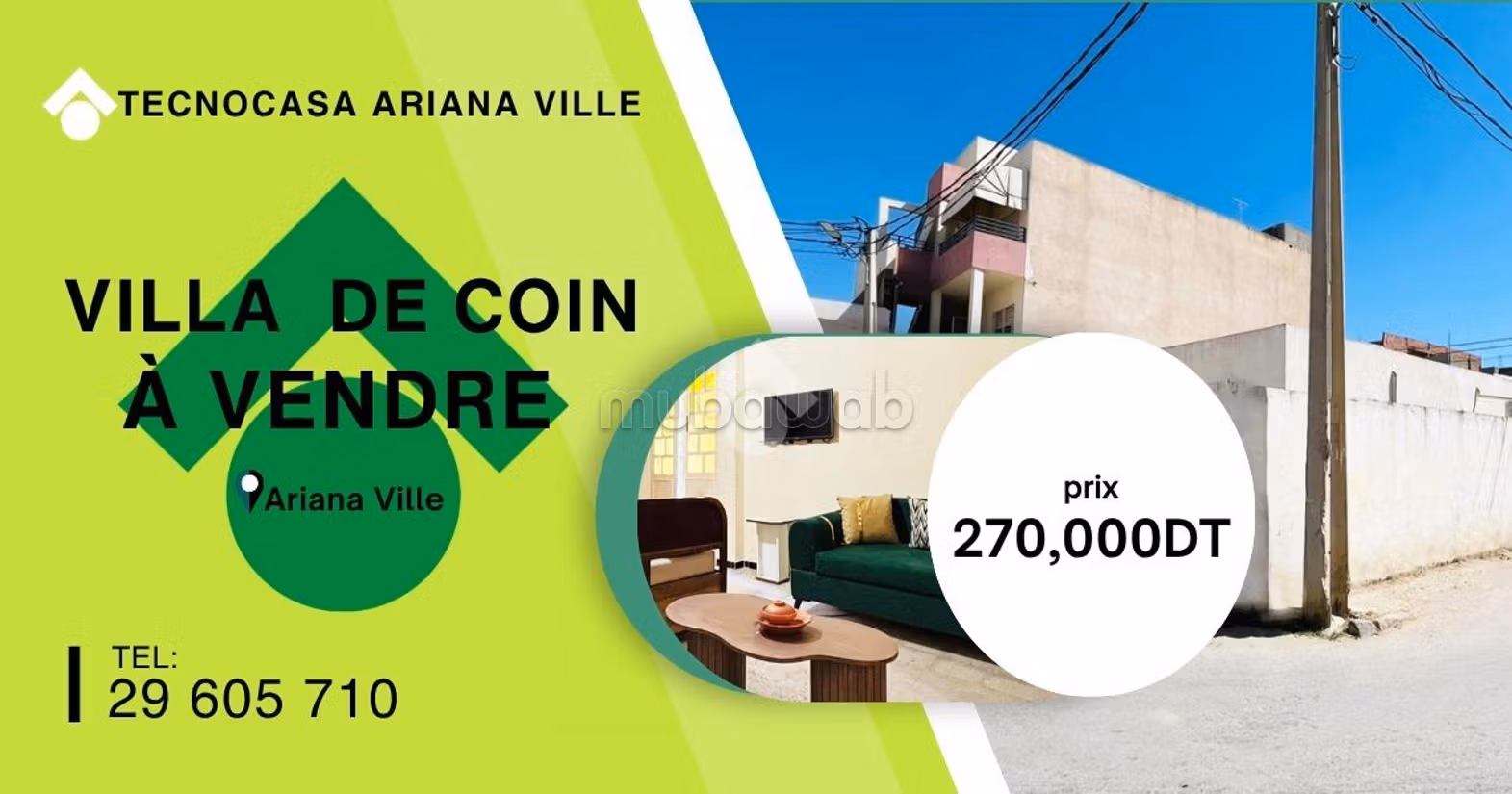 Villa jumelée en vente