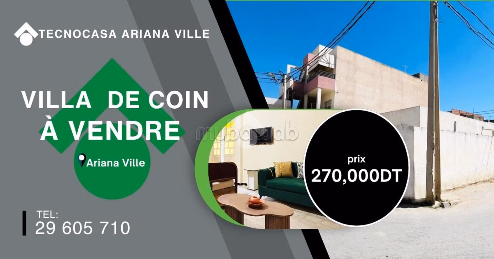 Villa jumelée en vente