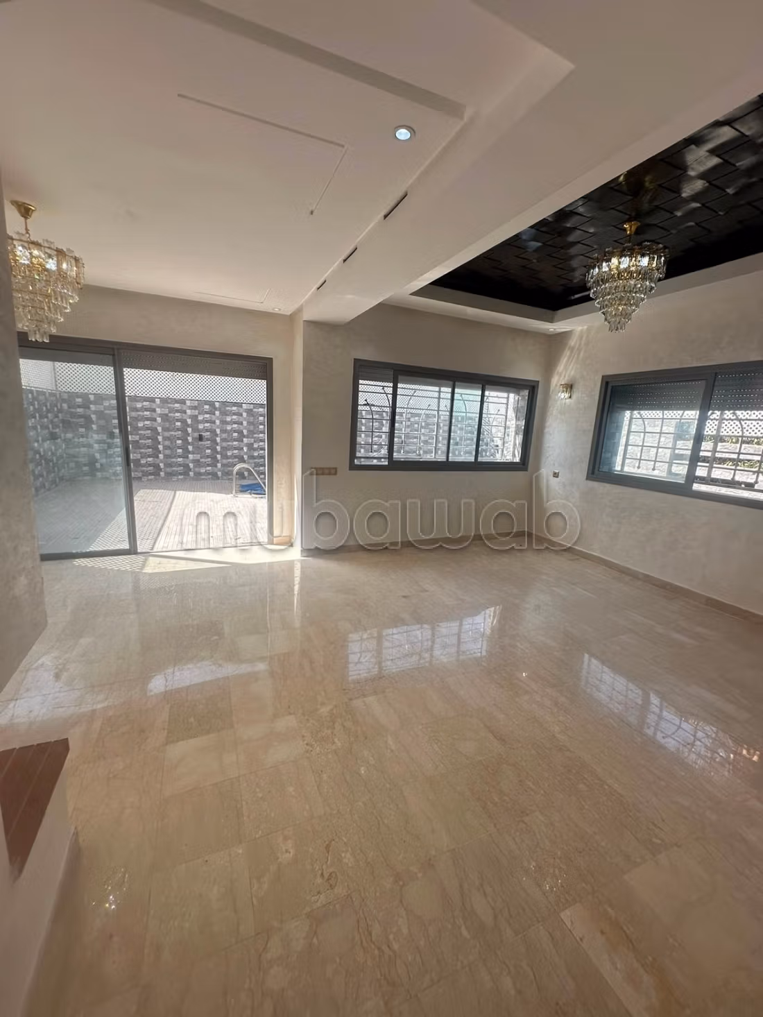 Superb empty villa for rent in Dar Bouazza. 3 bedrooms