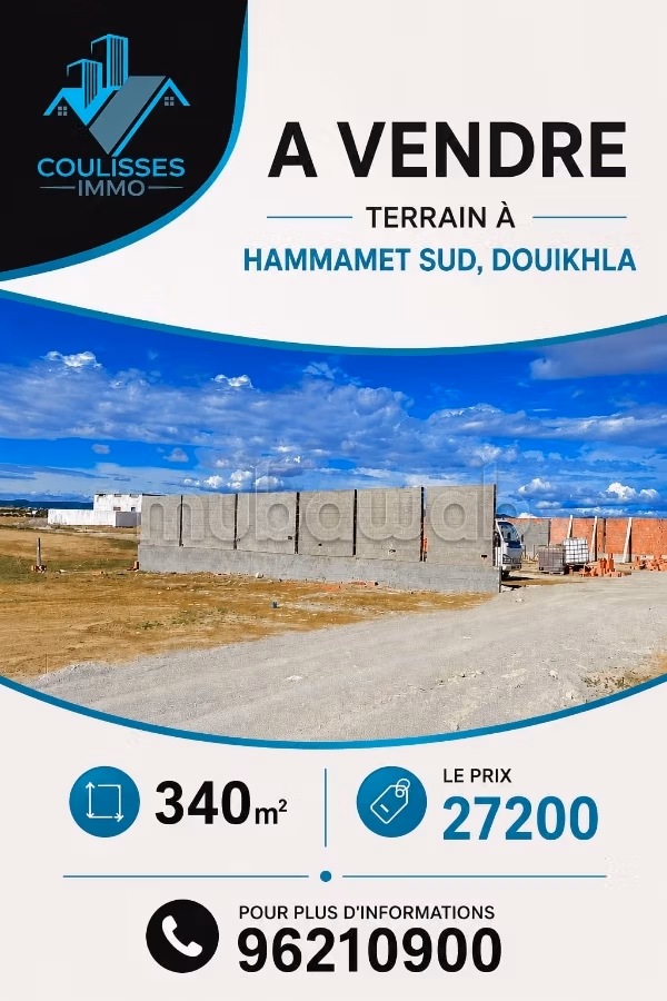 Terrain à vendre – Hammamet Sud