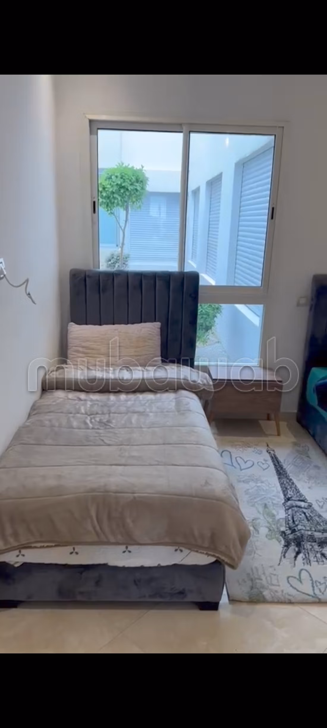 Vend appartement a sidi rahal. Surface 73 m². Belle terrasse vue jardin