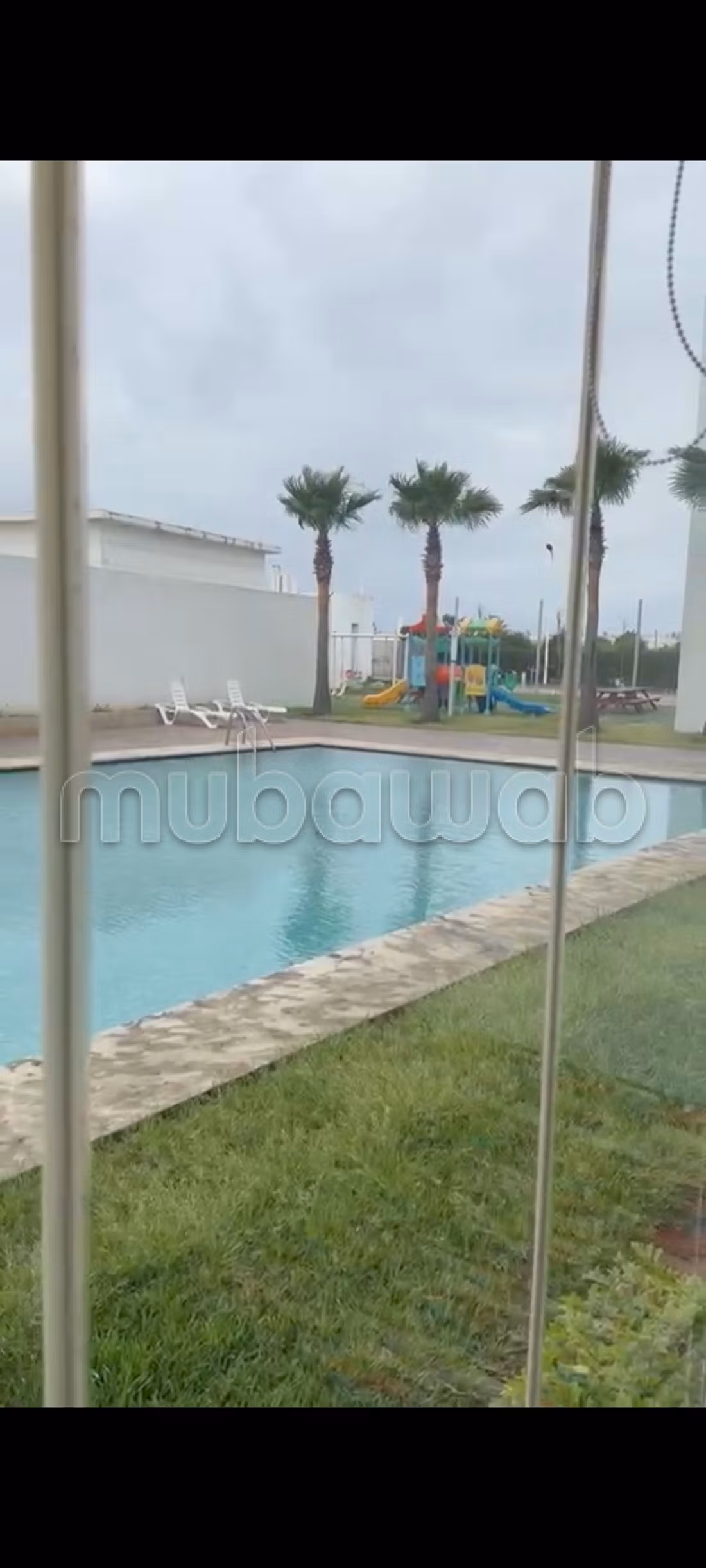 Vend appartement a sidi rahal. Surface 73 m². Belle terrasse vue jardin