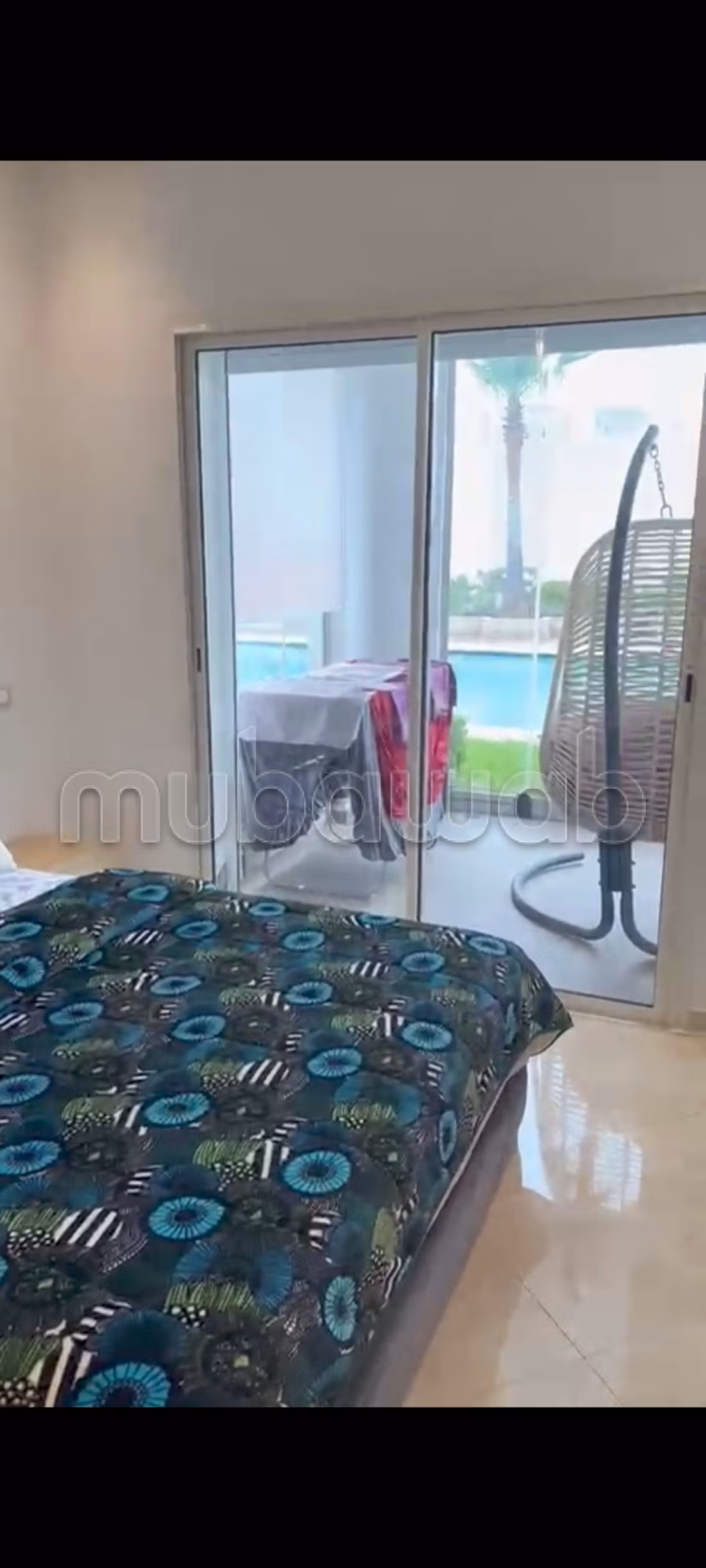 Vend appartement a sidi rahal. Surface 73 m². Belle terrasse vue jardin
