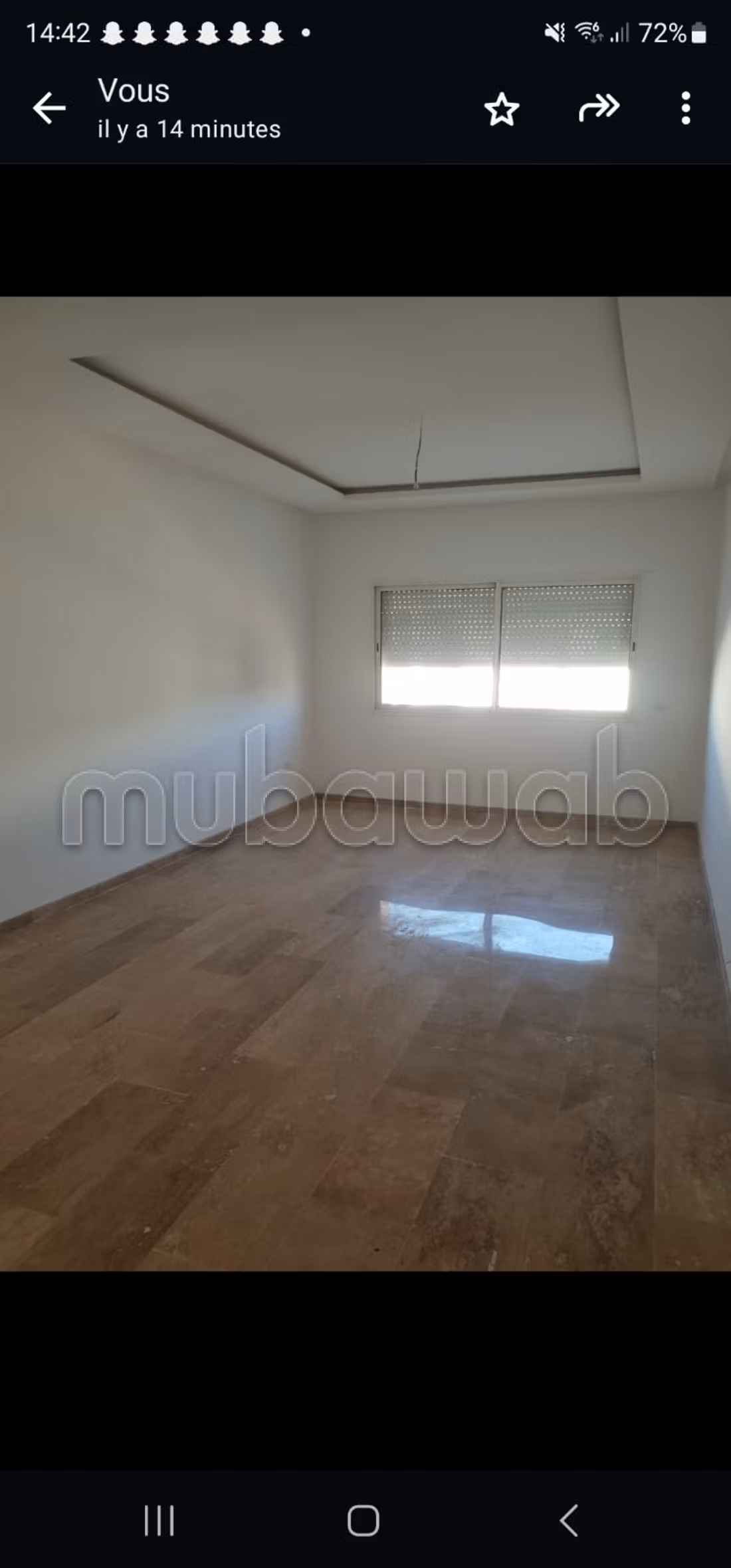 Appartement a louer les colines 
sidimaarouf
