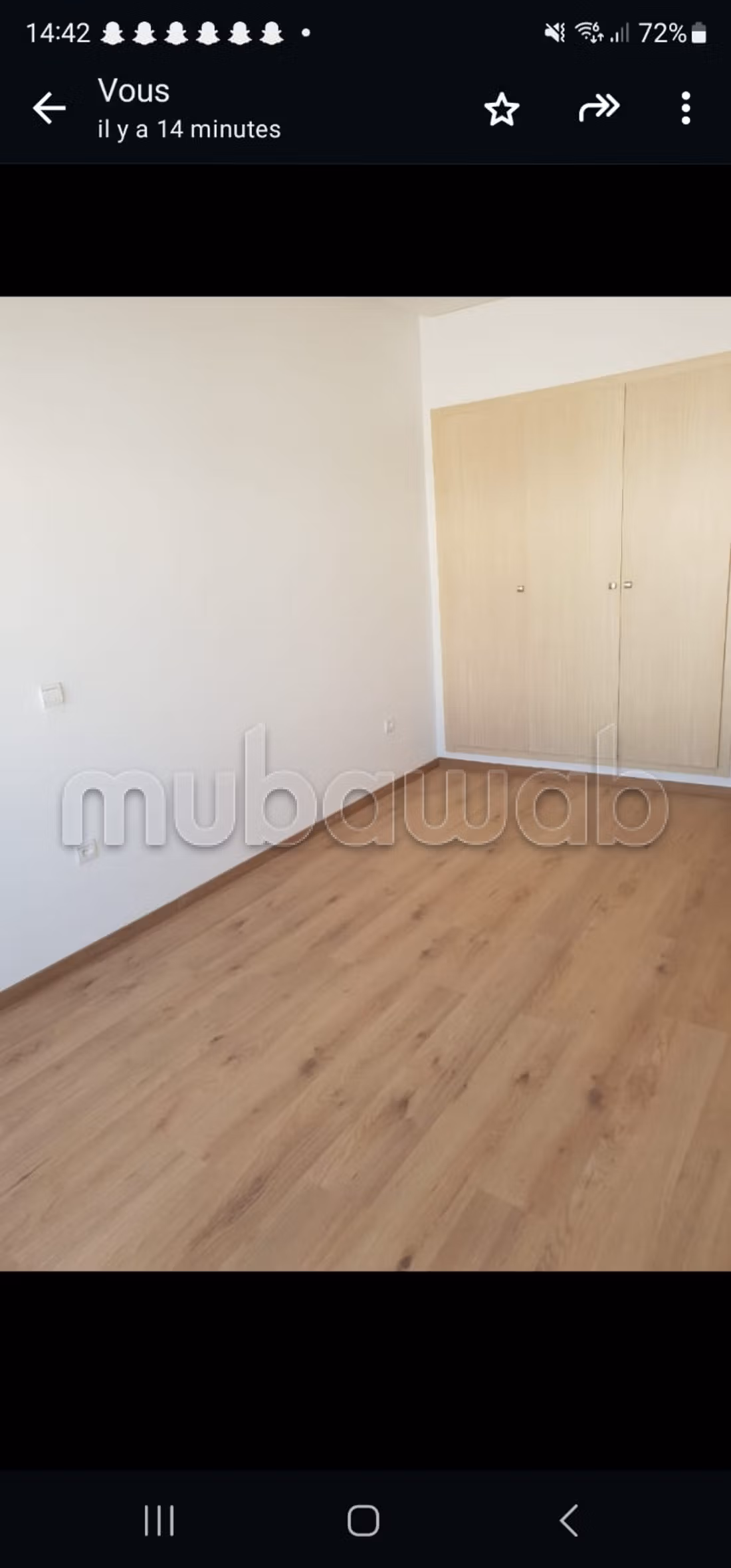 Appartement a louer les colines 
sidimaarouf