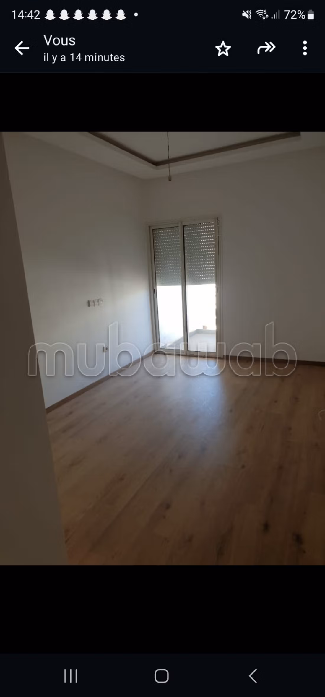 Appartement a louer les colines 
sidimaarouf