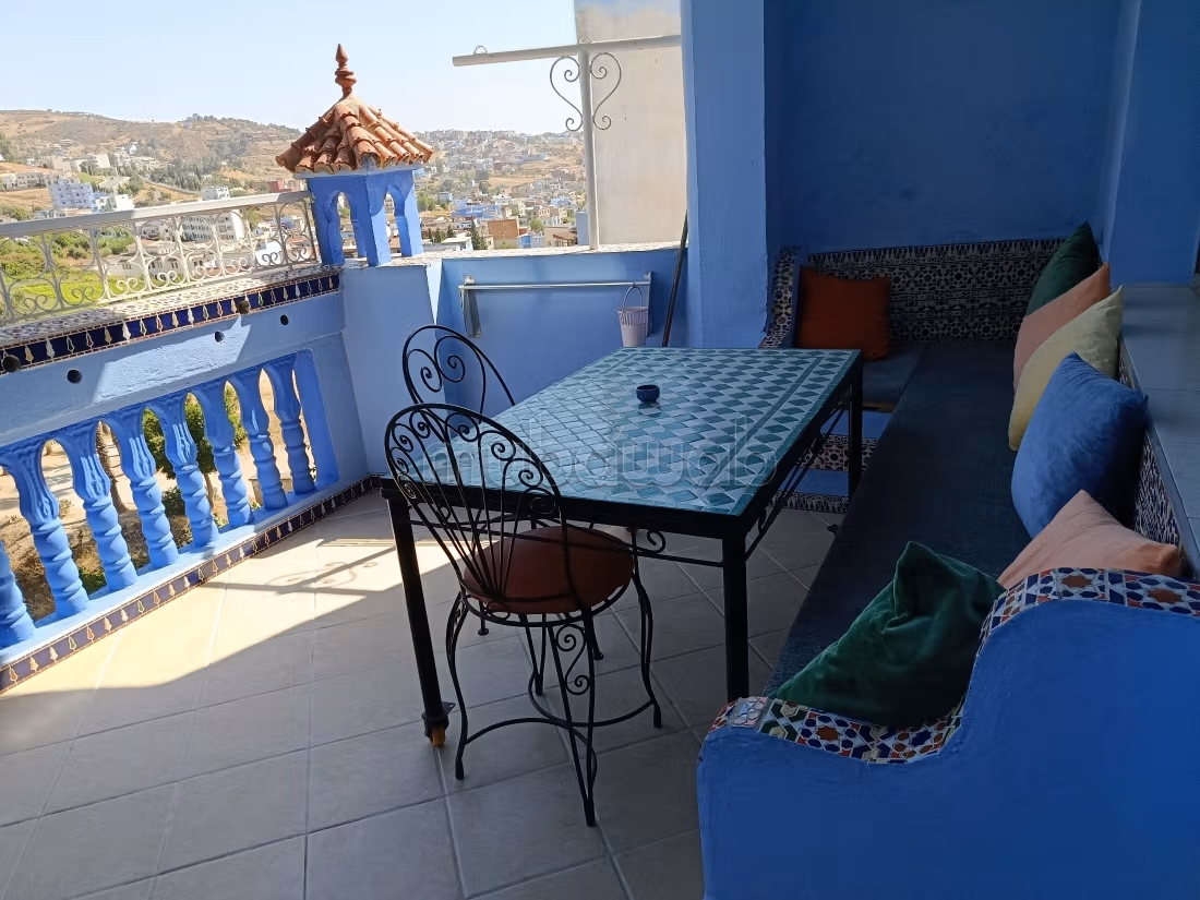 Bell'appartamento in affitto a Chefchaouen. Superficie totale 55 m². Arredato