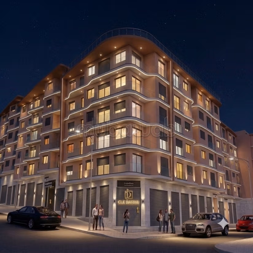 Superbe appartement à vendre à Route Casablanca. Superficie 40 m². Résidence avec concierge, climatisation générale