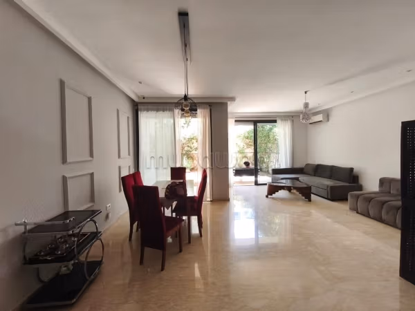 Gemeubileerd Tuinappartement in Residentie