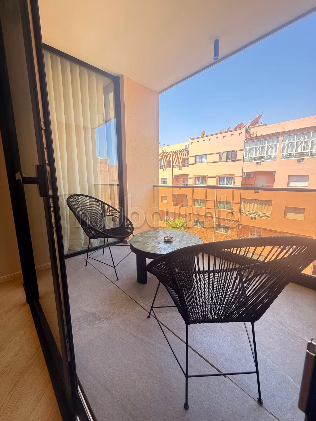 Appartement en location à Guéliz. Surface de 57 m². Meublé — 2