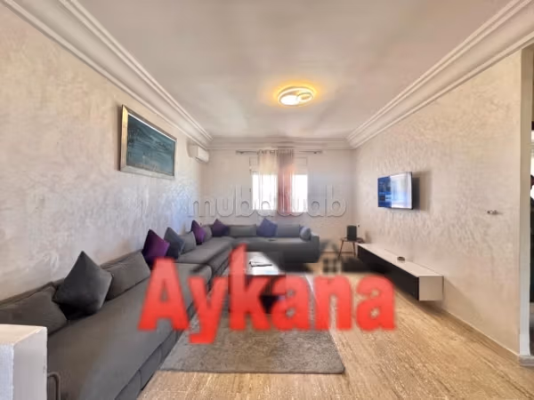 Location appartement meublé à Rabat 
Assabah