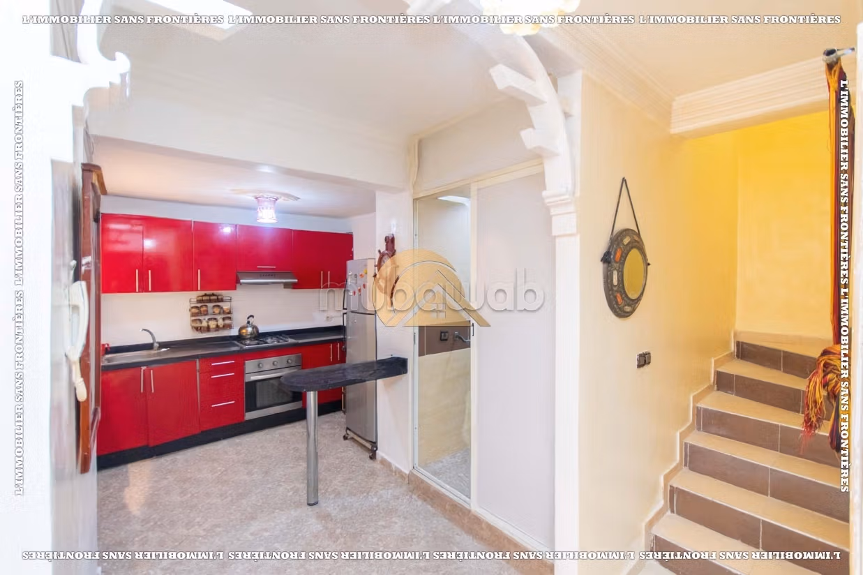 Doppio duplex semi arredato in affitto a Mabrouka, Marrakech – 70 m²