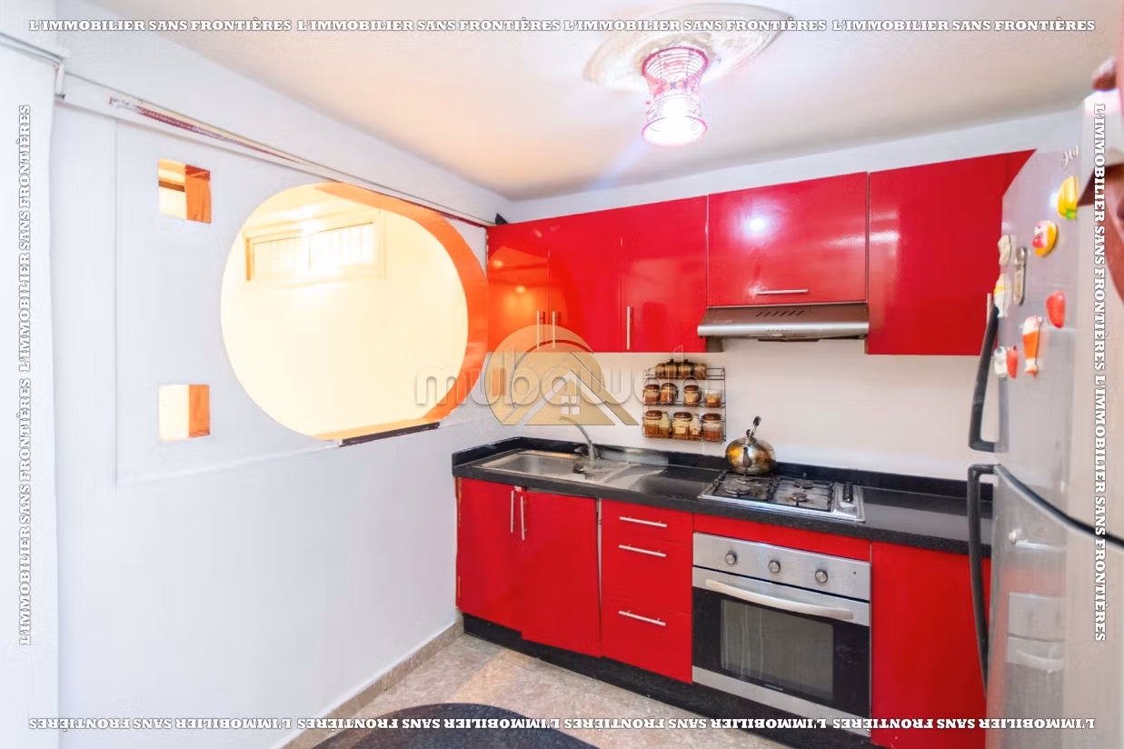 Doppio duplex semi arredato in affitto a Mabrouka, Marrakech – 70 m²