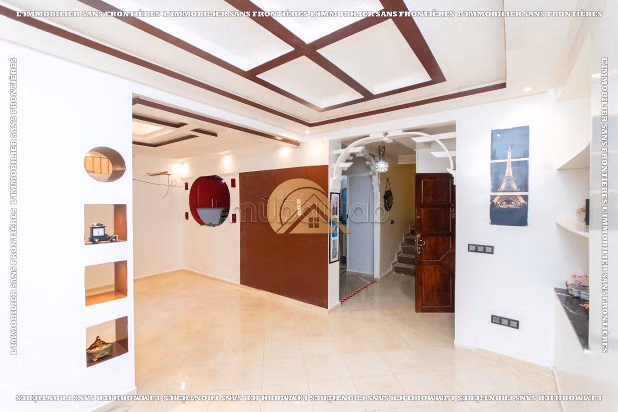 Doppio duplex semi arredato in affitto a Mabrouka, Marrakech – 70 m²