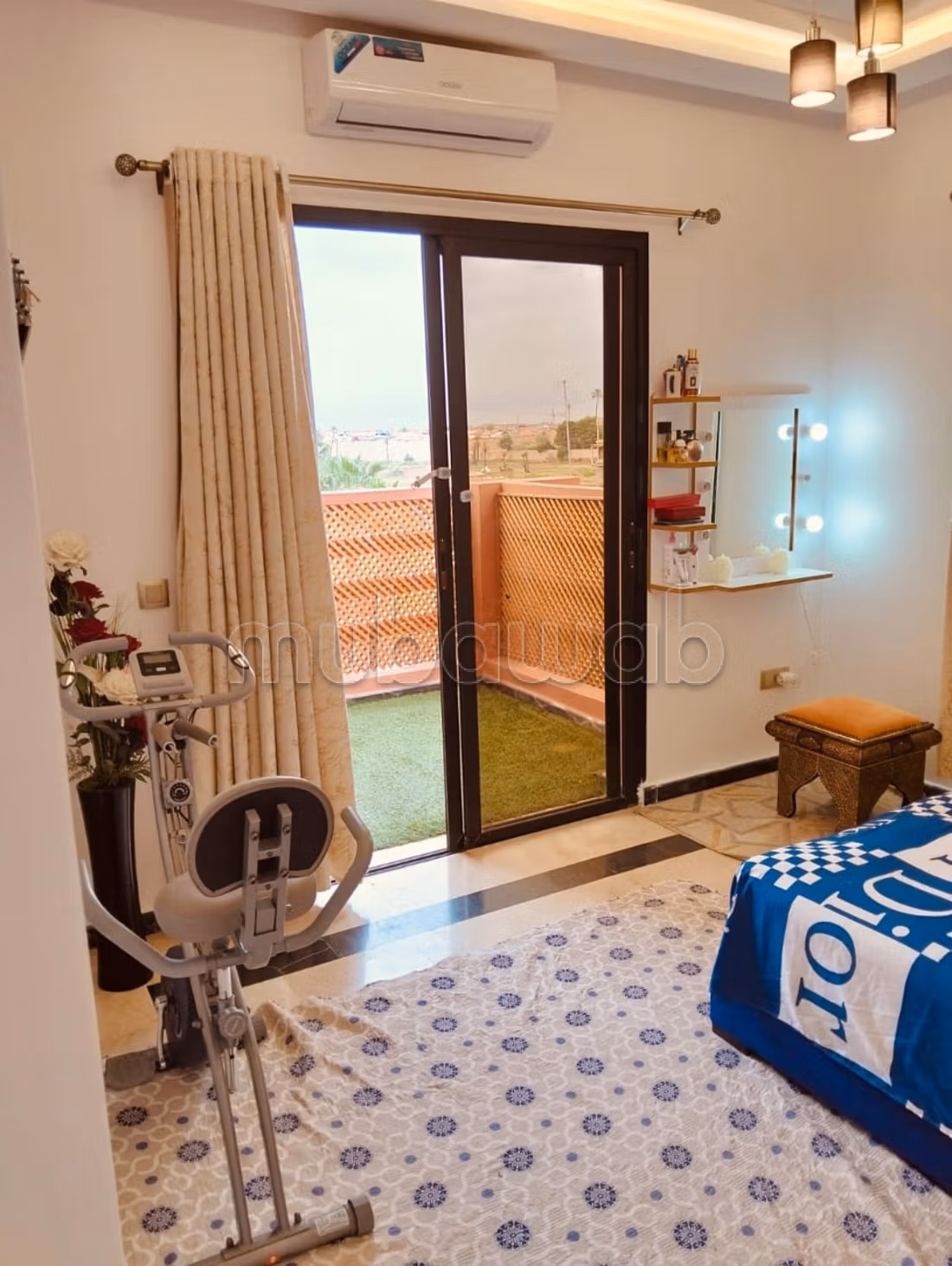 Superbe appartement meublé 2 chambres avec piscine – Route de Fès, Marrakech — 4