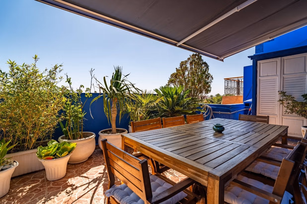 Bel appart avec grande terrasse vue jardins majorelle — 2