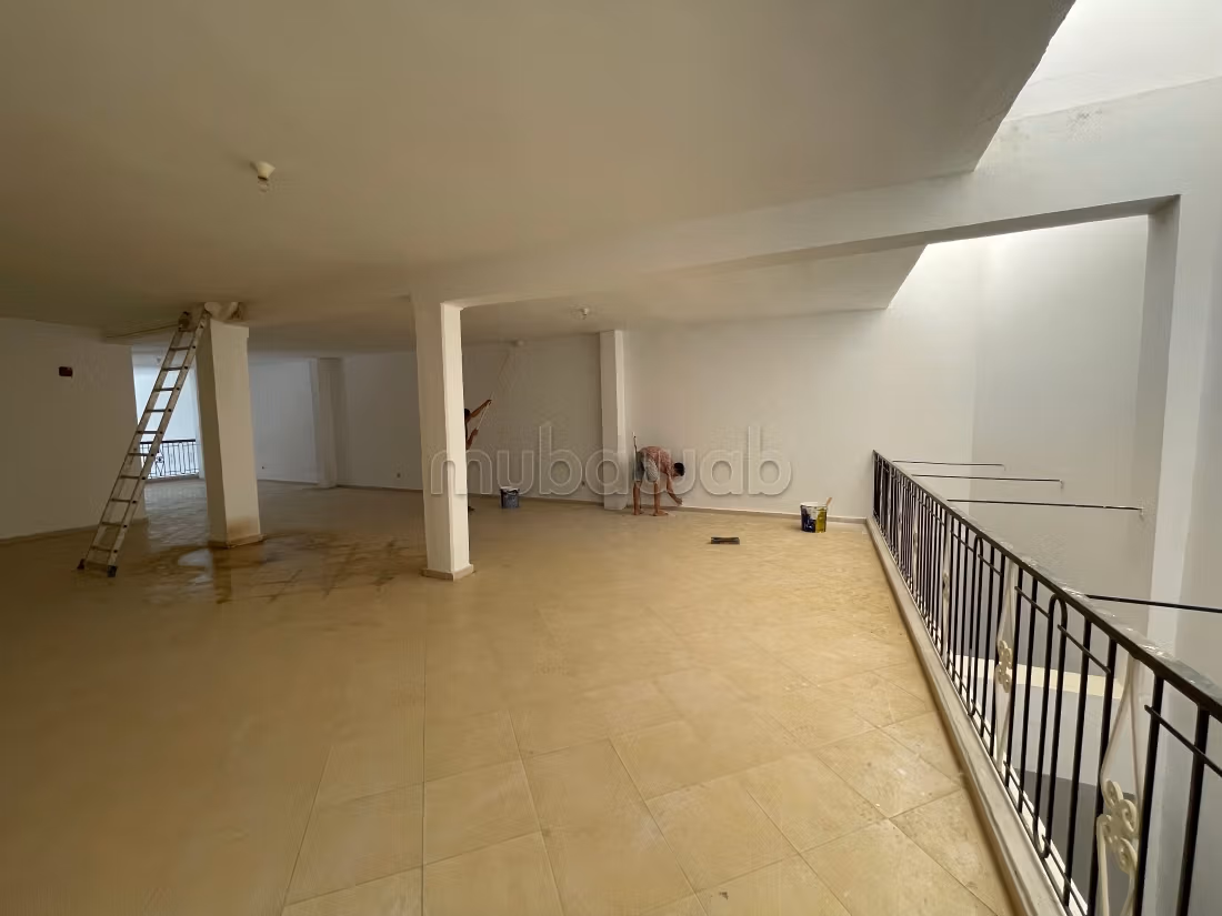Biens commerciaux à louer dans la zone industrielle d'Ajzenia. Superficie totale de 380 m². Porte renforcée, résidence sécurisée.